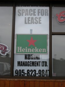 Space for lease: Wing Shack